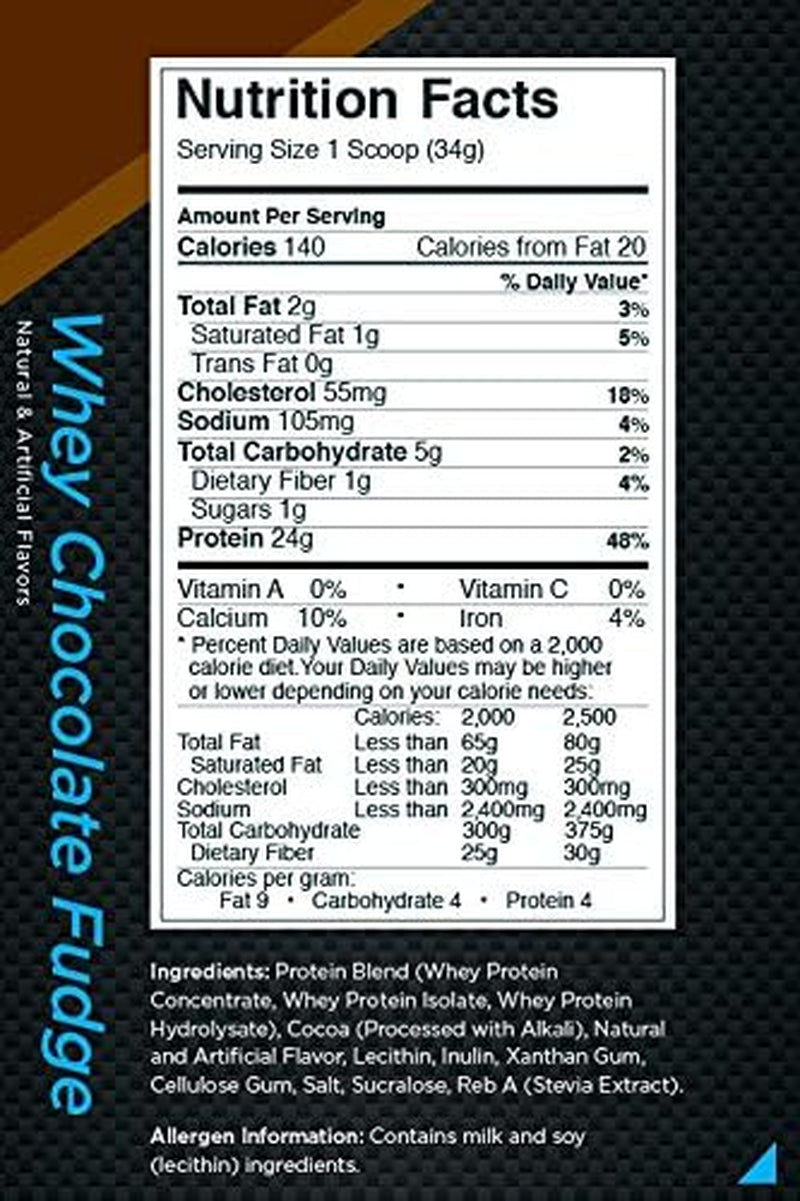 R1 Whey Blend, 28 Servings, Chocolate Fudge