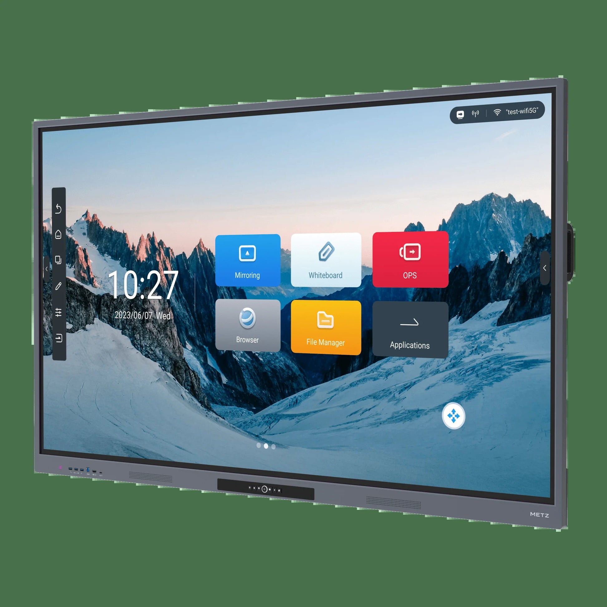 Display 75 Inch K-Series: 4K UHD, 20-Point Touch, Displayport, HDMI - Ultimate Interactive Display Solution